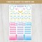bloom daily planners Sticker Sheets, Wedding Planning Stickers V2